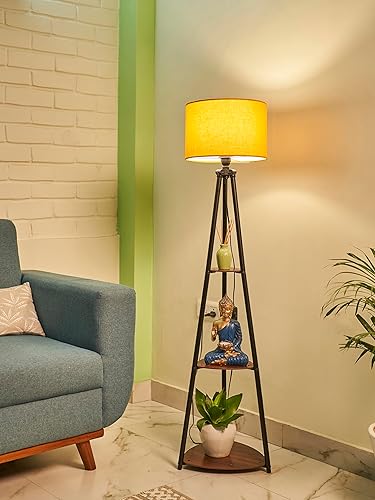 crosscut furniture led tripod floor lamp with 3 shelves crosscut furniture led tripod floor lamp with 3 shelves