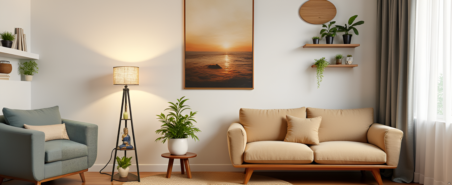 crosscut furniture led tripod floor lamp with 3 shelves crosscut furniture led tripod floor lamp with 3 shelves